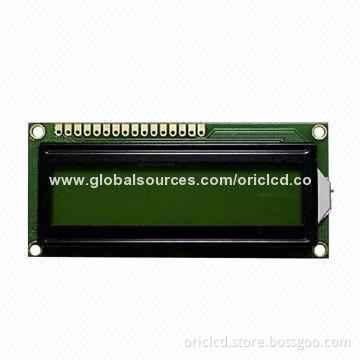 16 x 2 Dot-matrix Character LCD Module with Operating Voltage, 122*44*16 mm Outline Dimensions
